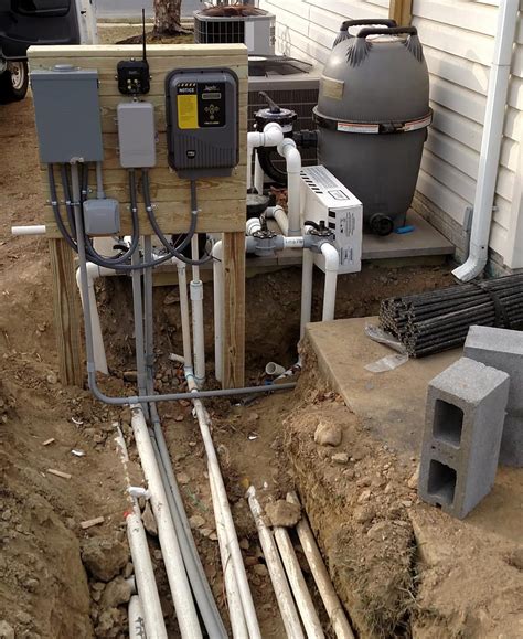 electrical box for pool|swimming pool electrical layout.